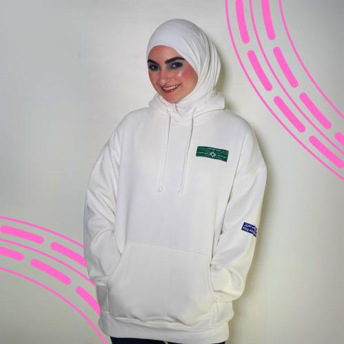 JEDAWI 1.0 (White Hoodie)