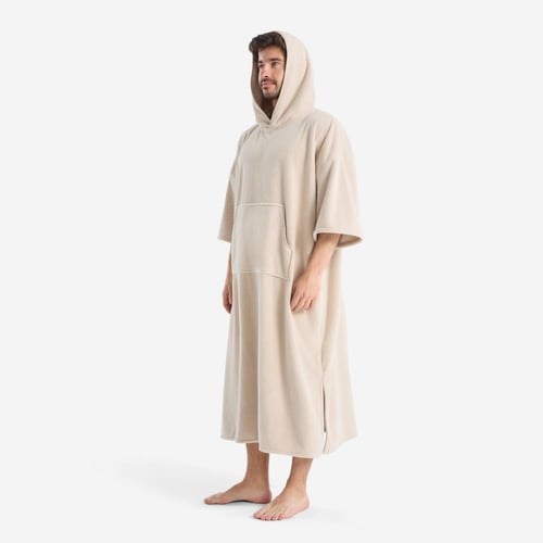 روب استحمام بونشو رجالي - رماد رمادي