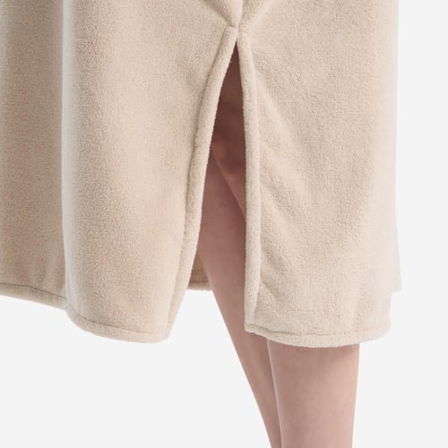 روب استحمام بونشو نسائي -رماد رمادي