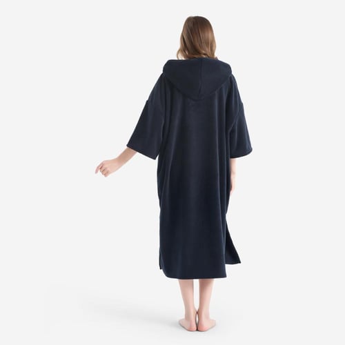 روب استحمام بونشو نسائي - اسود