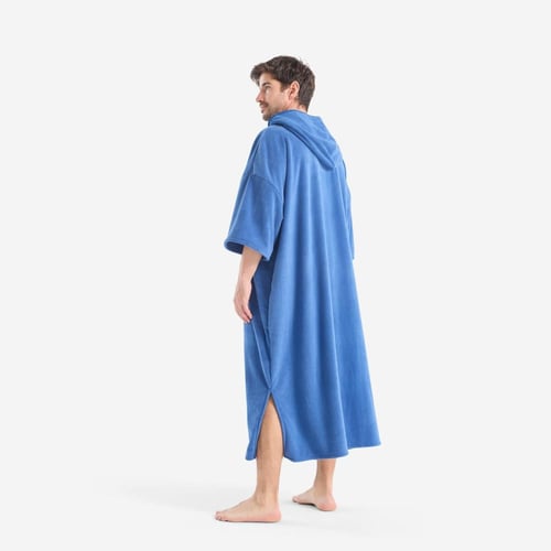 روب استحمام بونشو رجالي - ازرق غامق