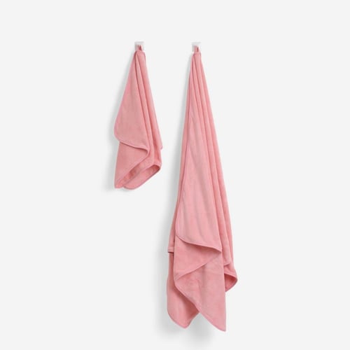 منشفة استحمام عصري -وردي