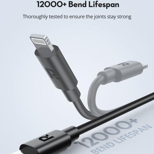 كيبل راف باور تايب سي الى ايفون 2 متر