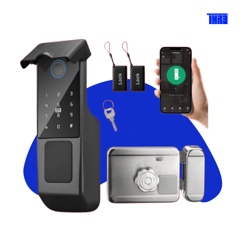 قفل باب خارجي ذكي