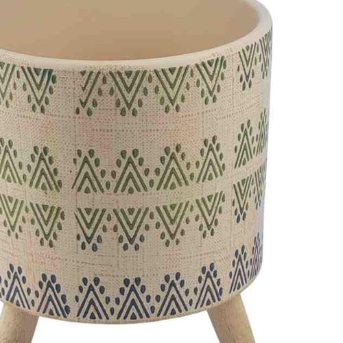 أصيص أنيق بتصميم اسطواني مصنوع من خامات عالية الجو...