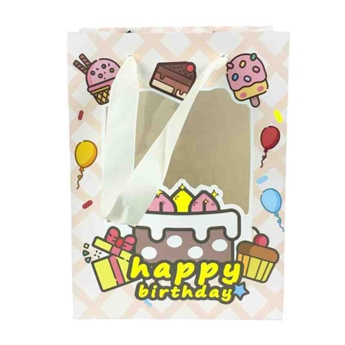 أكياس هدايا عيد ميلاد كرتونية ملونة – تصميمات متعد...