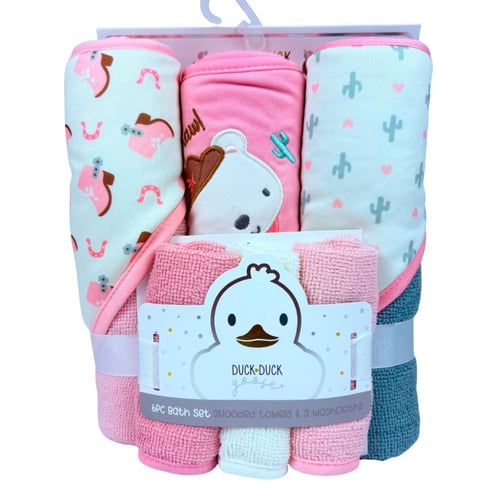 طقم استحمام للأطفال 6 قطع