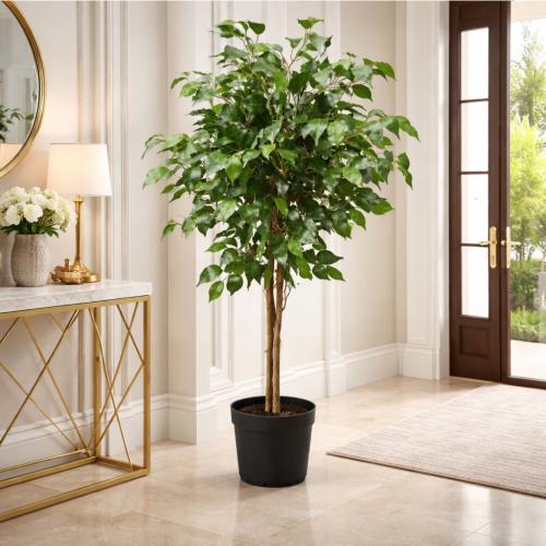 نبات فيكس بنجامينا صناعي فاخر – مناسب للمداخل والد...