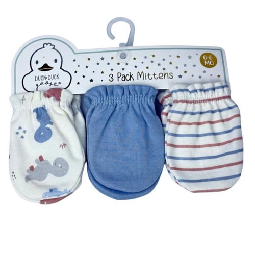 طقم قفازات أطفال قطنية 3 اطقم