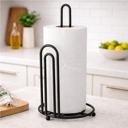 حامل مناديل مطبخ ستيل بتصميم عصري