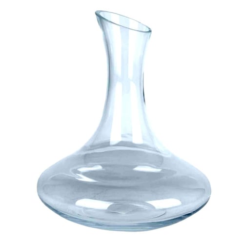 ديكانتر زجاجي فاخر، سعة 1.7 لتر (1700 مل)