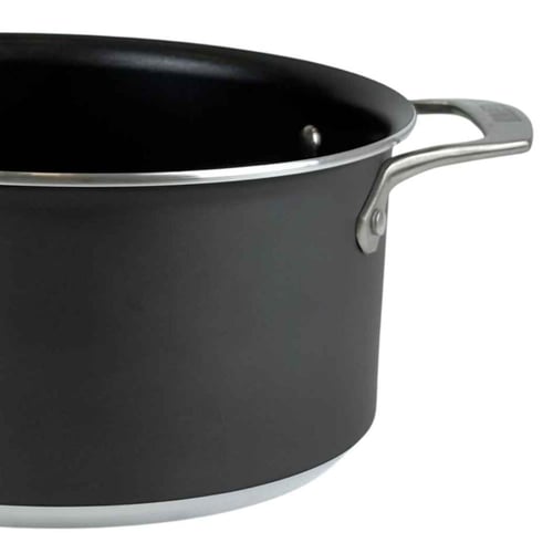 قدر شوربة غير لاصق بمقابض معدنية-26سم