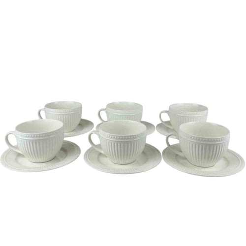 طقم فناجين سيراميك 12 قطعة