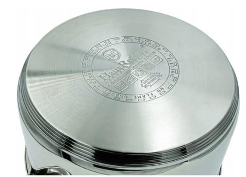 قدر طهي ثلاثي الطبقات من الستانلس ستيل مع غطاء زجا...