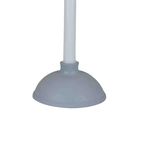 سلاكة حمام بلاستيكية مع حامل عملي – رمادي