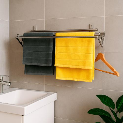 حامل مناشف جداري ستانلس برو