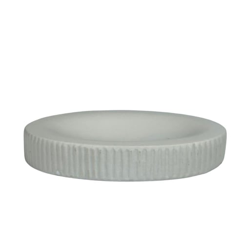 طقم إكسسوارات حمام سيراميك مخطط – 4 قطع