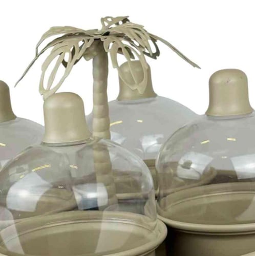 طقم طوفرية مع تمريات 4 قطع ونخلة