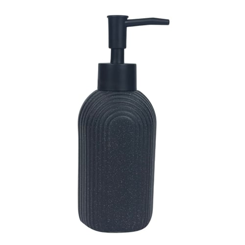 طقم اكسسوارات حمام سيراميك أسود 3 قطع