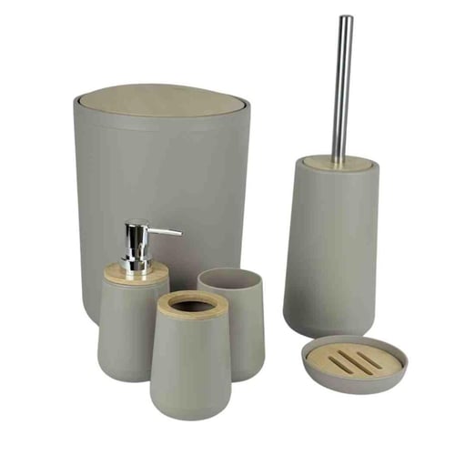 طقم إكسسوارات حمام من 6 قطع