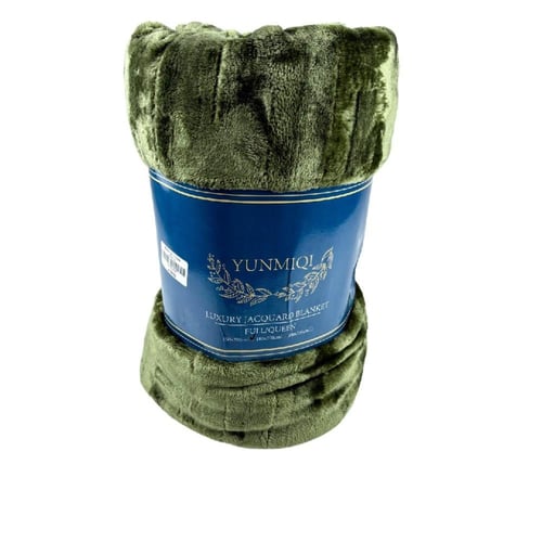 بطانية فاخرة مخملية من YUNMIQI