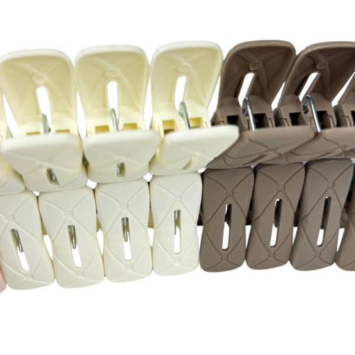 مشابك غسيل بلاستيكية متعددة الألوان – 24 قطعة