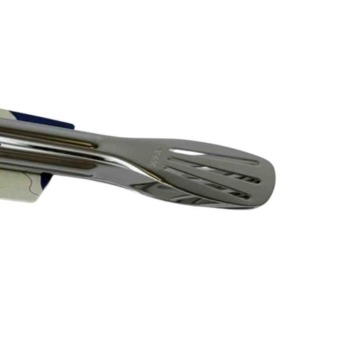 ملقط تقديم ستانلس ستيل بفتحات تصفية