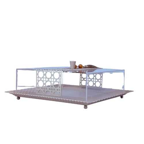 صناديق ضيافة فاخرة بأغطية شفافة