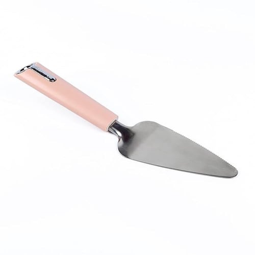 ملعقة تقديم كيك ستانلس ستيل بحافة تقطيع – 26 سم –...