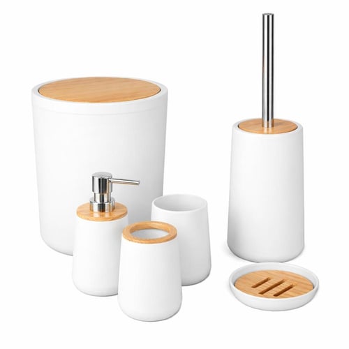 طقم إكسسوارات حمام من 6 قطع