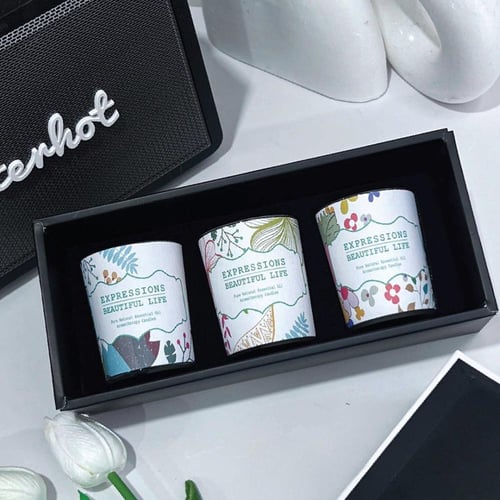 مجموعة شموع عطرية