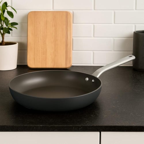 مقلاة غير لاصقة بيد معدنية – 30سم