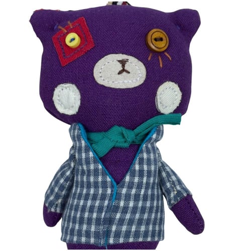 ميدالية دب قماشية