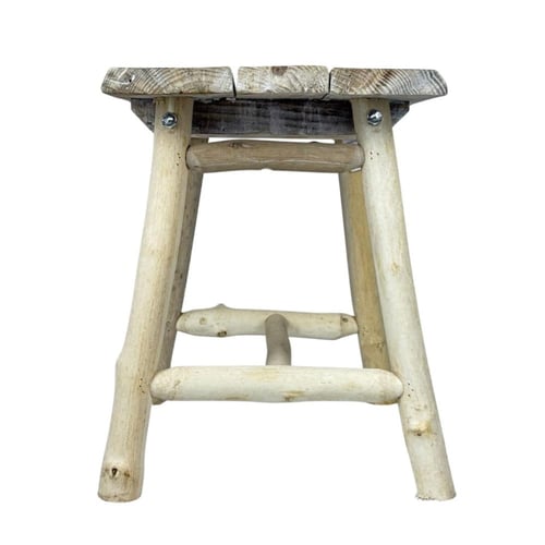 كرسي خشبي ريفي صغير