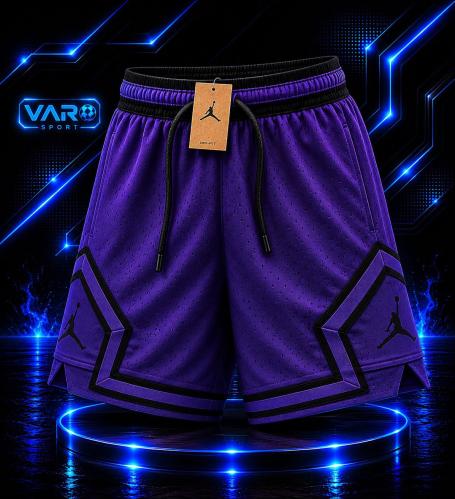Purple Jordan shorts