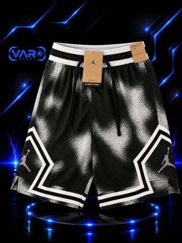 Jordan black and white shorts
