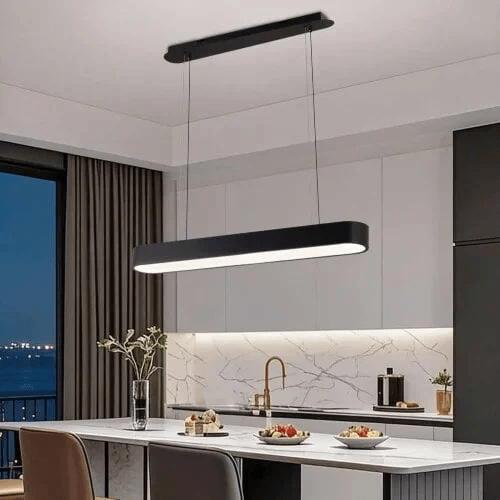 ثريا مودرن مستطيل - مقاس 1 متر تصميم طولي