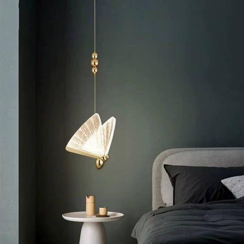 ثريا Butterfly على شكل فراشة