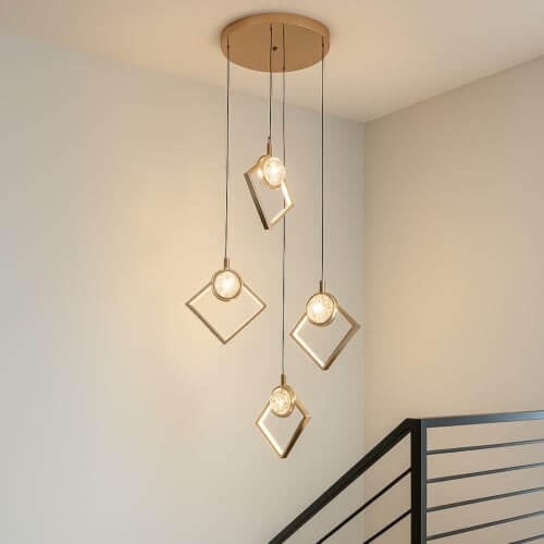 ثريا رباعي Diamond Glow اضاءة ليد