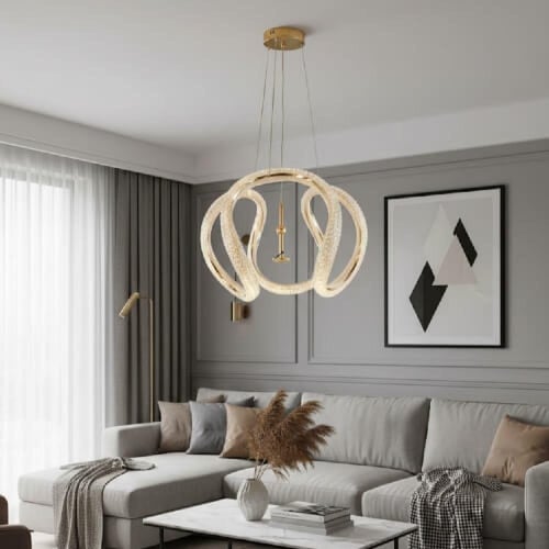 ثريا سقف لد - Royal Ring مقاس 45 سم