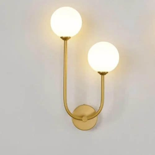 أبليك حائط كروي مزدوج – بتشطيب زجاجي ناعم