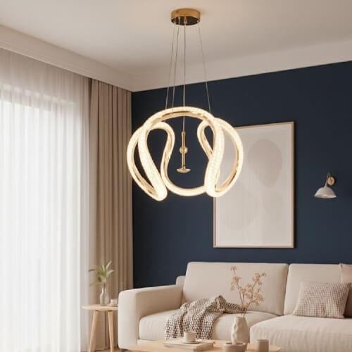 ثريا سقف لد - Royal Ring مقاس 45 سم