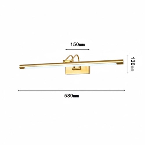 انارة جدارية للمغاسل - شريط ليد أنيق