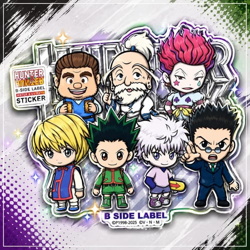 استكر انمي هنتر xهنتر من B Side Label