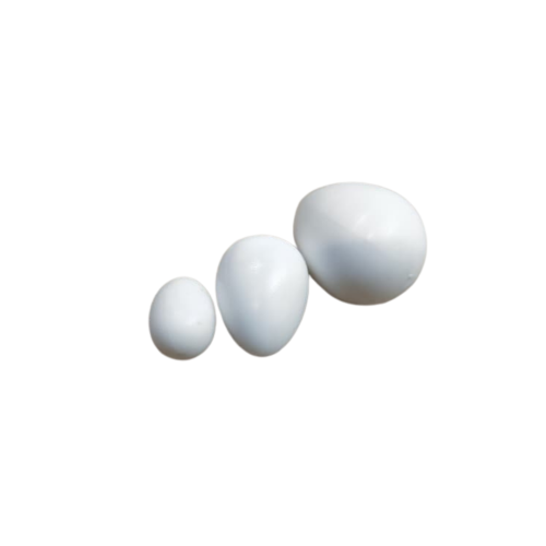 Artificial eggs for ornamental birds