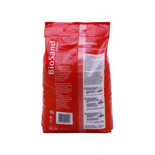 BioSand Cat Litter Super Clump - White10L بایو سان...