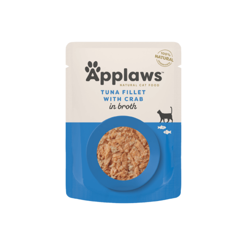 Ablouz the most caring moist food for cats – Tuna with crab in broth 70 g