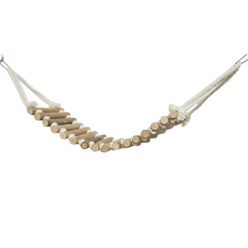 جسر خشبي قوي للطيور