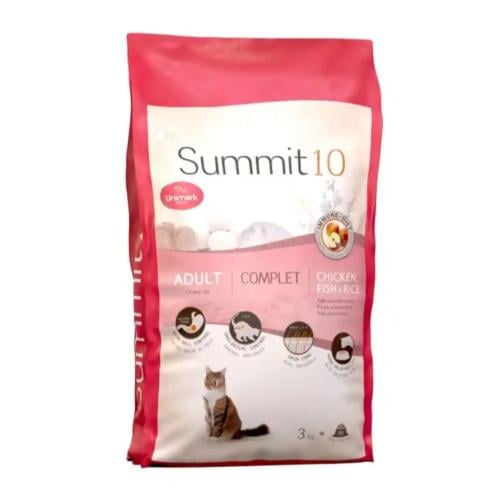 Summit10 Adult Complete Chicken, Fish & Rice Cat F...
