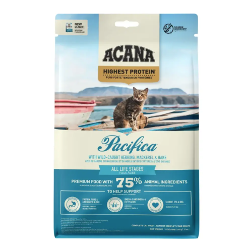اكانا طعام جاف للقطط باسيفيكا بالرنجة الماكريل وسم...